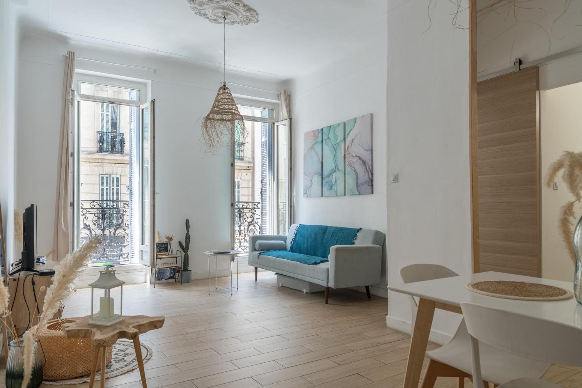 Charmant T2 Haussmanien Centre Ville Marseille Extérieur photo